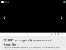 Tablet Screenshot of dpnews.fr